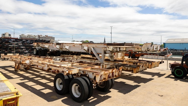 Trailers are used after cargo is unloaded from ships and...