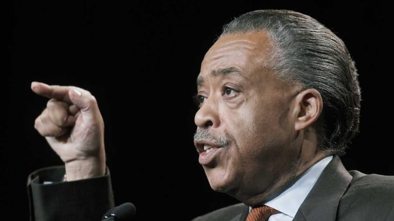 The Rev. Al Sharpton speaks during the National Urban League...