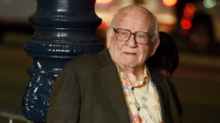 Ed Asner, seen in 2016, plays a Holocaust survivor in...