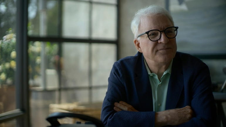 This image released by Apple TV+ shows Steve Martin in...