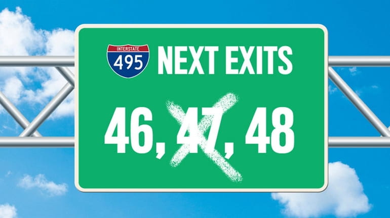 Why isn't there an Exit 47 on the Long Island...