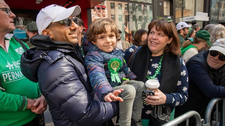 Pleasantville residents Tameen Al Kadhi and Melissa Forstrom and their son...