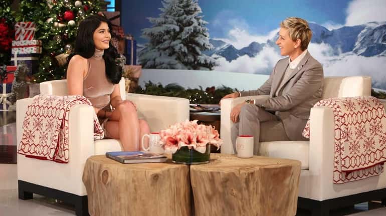 Kylie Jenner appears on "The Ellen Degeneres Show," in November...