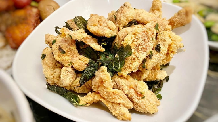 Popcorn chicken is one of the Taiwanese specialties at Eatery...