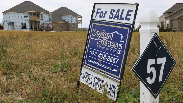 New homes being built near Springboro, Ohio, are for sale...
