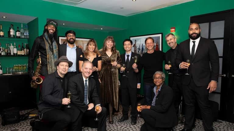 Those at the 2018 MoMath gala, "Play Ball!," included Manjul...
