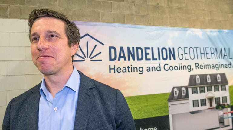 Michael Sachse, CEO of Dandelion Geothermal, attended a ribbon-cutting ceremony for...