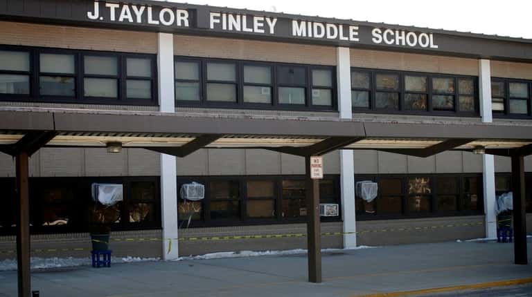 Finley Middle School in the Huntington school district was closed...
