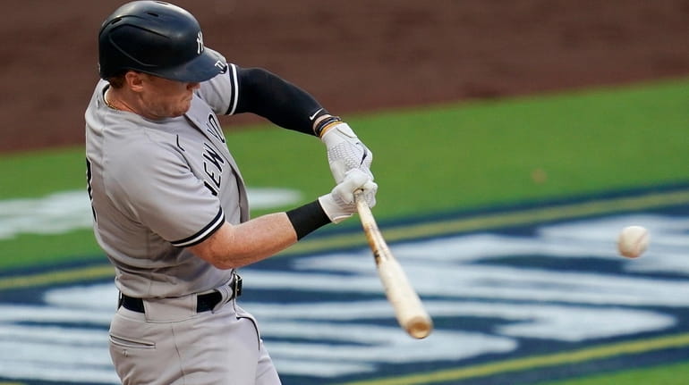 Yankees' Clint Frazier connects for a solo home run against...