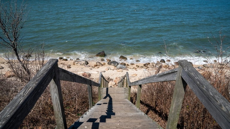 The secluded 67 Steps Beach is a Greenport favorite.