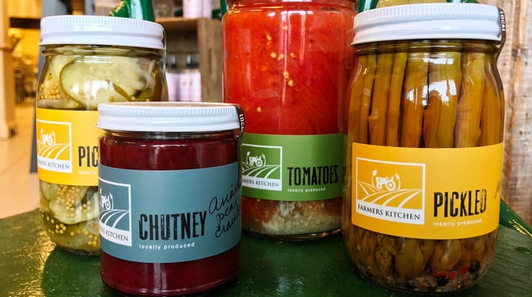 Farmers Kitchen in Riverhead processes and sells preserves, pickles, sauces...