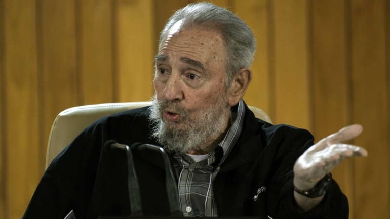 Cuba's Fidel Castro in February
