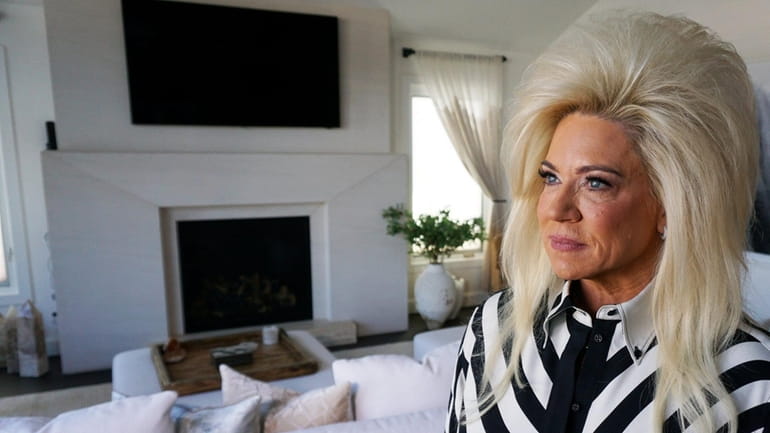 Theresa Caputo at her home in Hicksville.