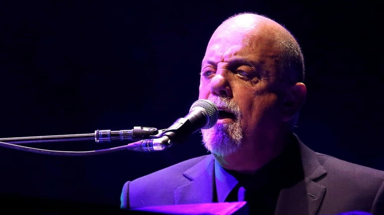 Billy Joel performs at Madison Square Garden in Manhattan on...
