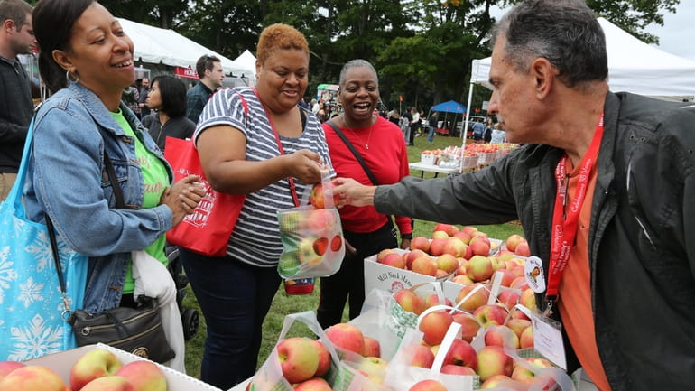 Head to the annual Mill Neck Manor Apple Fest this weekend. 