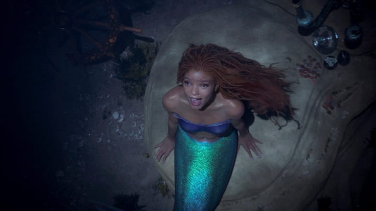 Halle Bailey as Ariel in Disney's live-action "The Little Mermaid."...