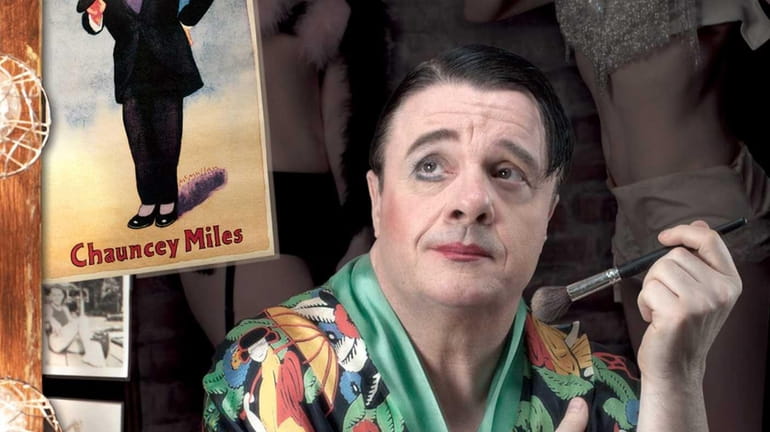 Nathan Lane as a burlesque show performer in "The Nance."