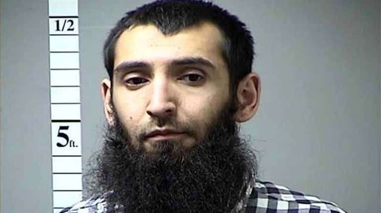 Manhattan terror suspect Sayfullo Saipov is seen in an undated...