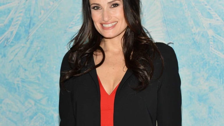 Idina Menzel attends a special "Frozen" screening at AMC Lincoln...