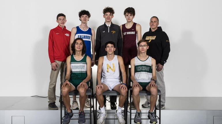 The All-Long Island boys cross country first team at Newsday...