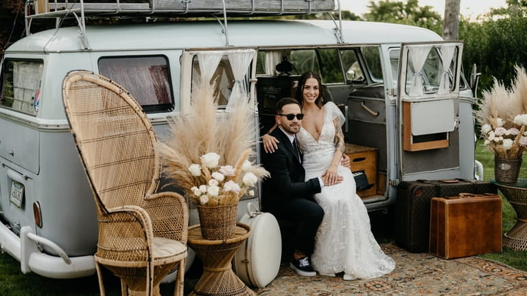 Michael and Gianna Varga hired New York Photo Bus for...