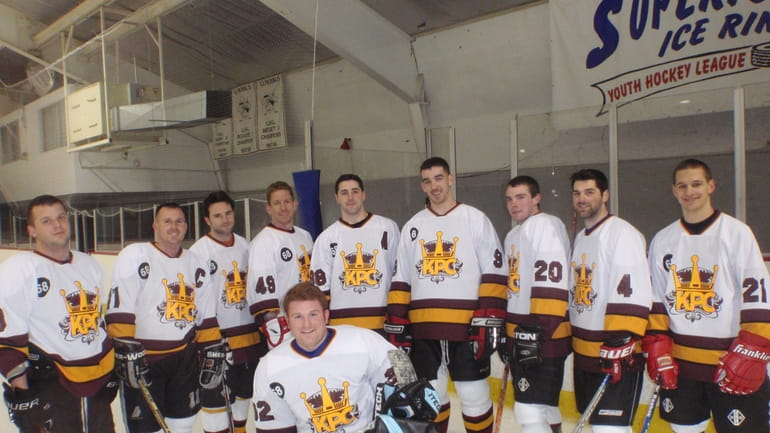 Members of the Kings Park/Commack Alumni Hockey Team include: Tony...
