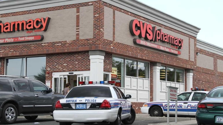 Cops say an unidentified man entered the CVS Pharmacy in...