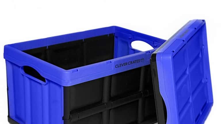 The collapsible Clever Crates come in six sizes and six...