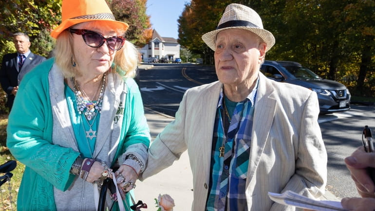 Paula Berman, 73, and her boyfriend, Pasquale Tavolacci, 90, are...