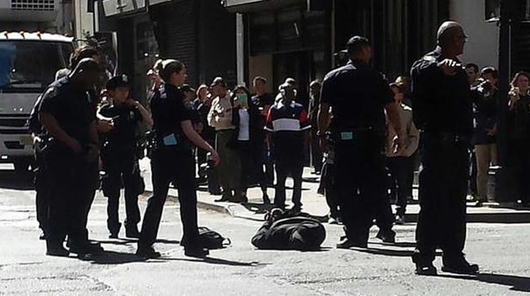 Police shot and critically wounded a man in midtown Wednesday...