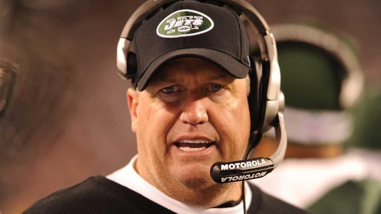 REX RYAN Jets head coach "There's no way I'm going...
