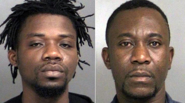Michael Atta, 28, and Justice Asare, 40, both of the...