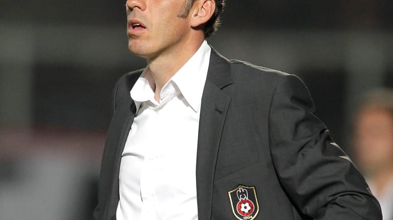 Then head coach of Nice and current coach of Brest,...