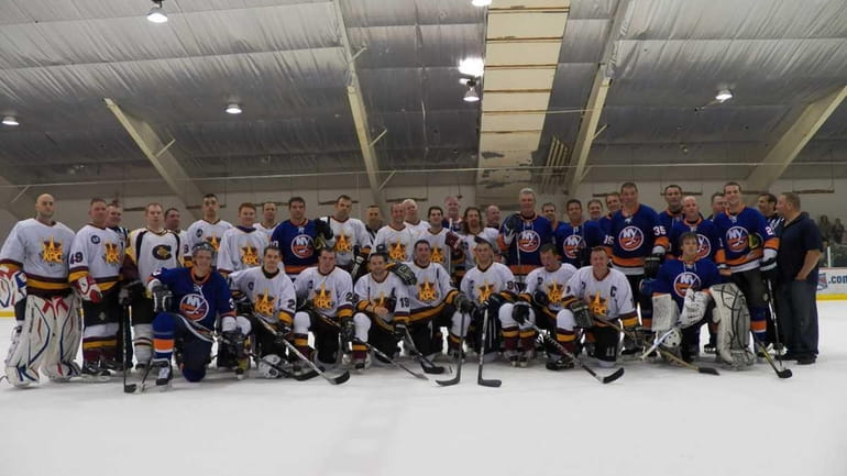 Former New York Islanders legends faced off against the local...