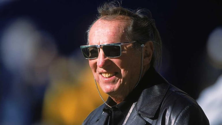 In this December 2010 photo, Al Davis of the Oakland...
