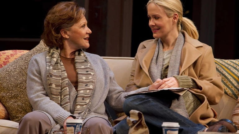Pictured from left: Linda Lavin and Sarah Paulson in The...