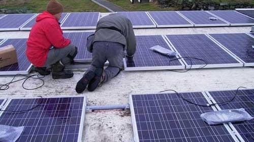 According to Green Careers Journal, solar-industry growth is expected to...