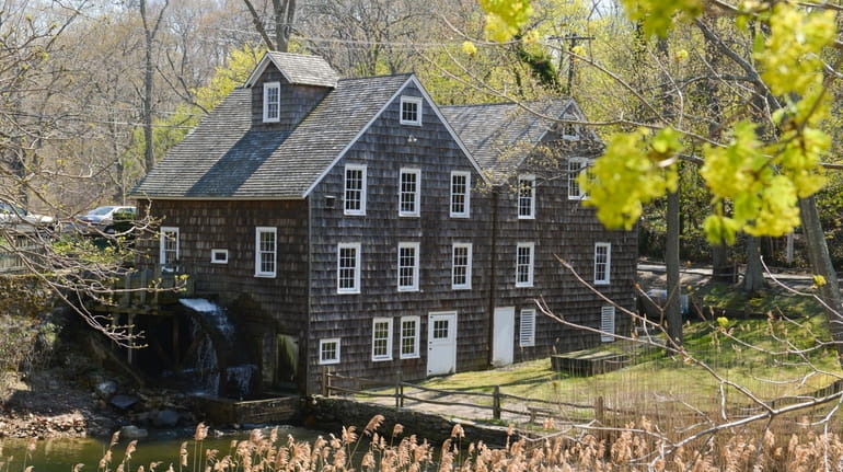 The historic Stony Brook Grist Mill in Stony Brook.