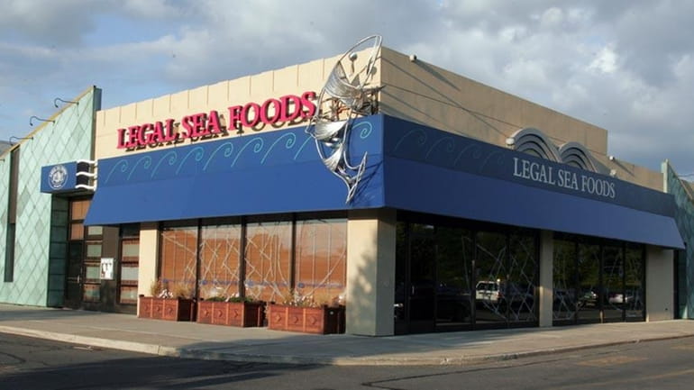 The exterior of Legal Sea Foods in the Walt Whitman...