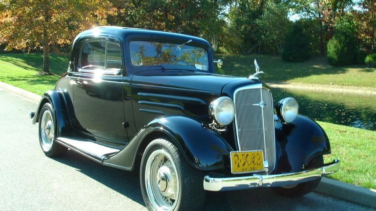 This 1935 Chevrolet Standard coupe owned by Cathy Auricchio was...