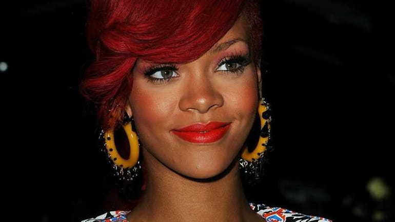 Rihanna attends the Miu Miu Ready to Wear Spring/Summer 2011...