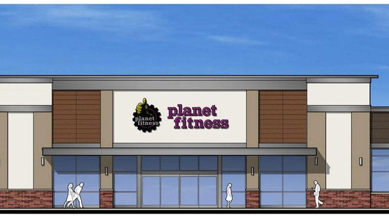 Planet Fitness, seen in this artist's rendering, will be among the...