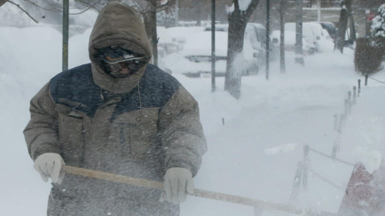 Shoveling snow can be hazardous to the health without taking...