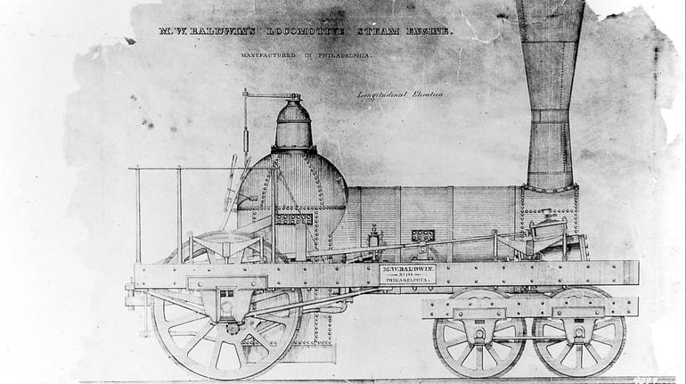 A diagram from about 1835 shows the type of engine...