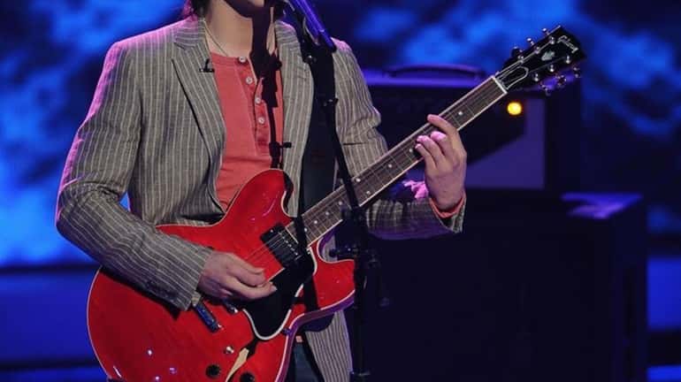 Tim Urban performs an Elvis classic on "American Idol" on...