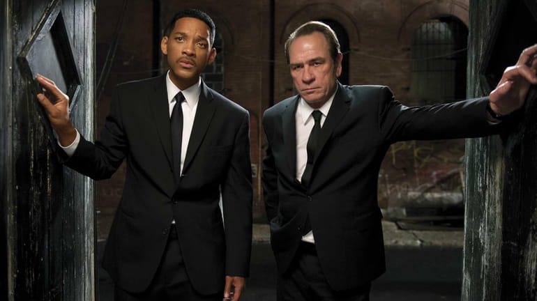 "Men in Black 3," starring Will Smith and Tommy Lee...