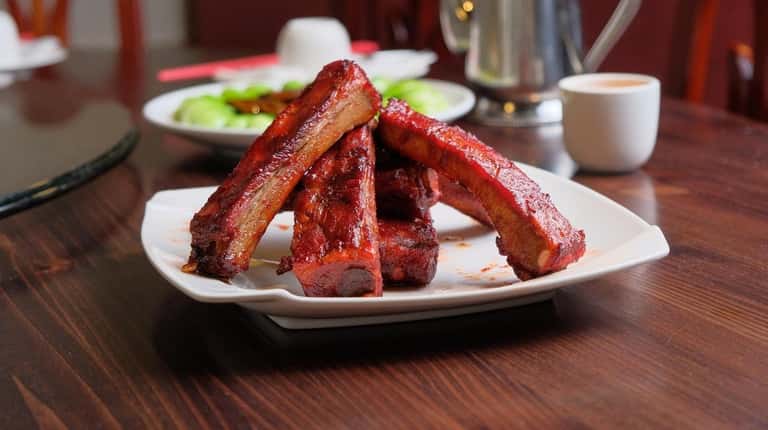 BBQ pork spare ribs at Cheng Du in Franklin Square.