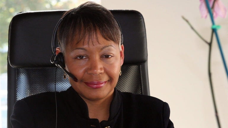 Lisa Borders, shown here in 2009, will become the WNBA's...