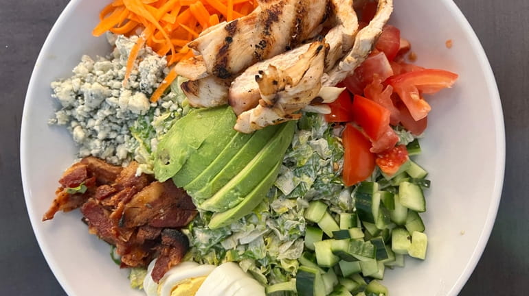 A cobb salad at Hilltop Kitchen & Bar in Syosset.