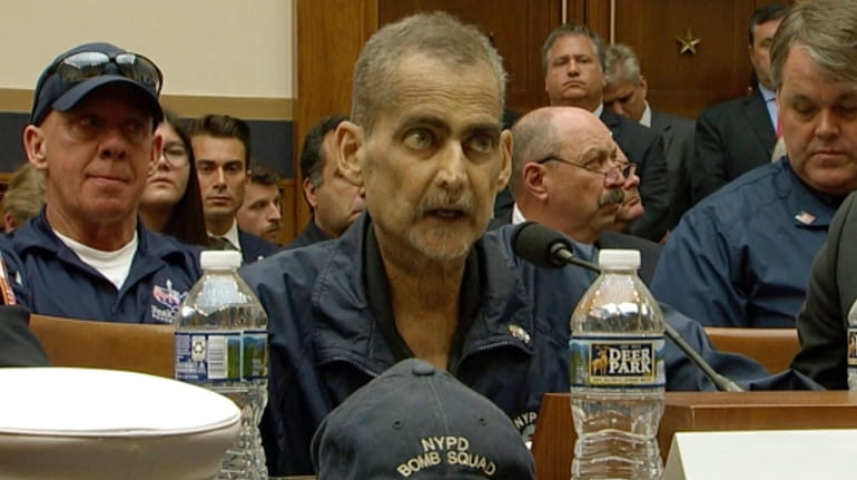 Retired NYPD Det. Luis Alvarez testified June 11 at a...